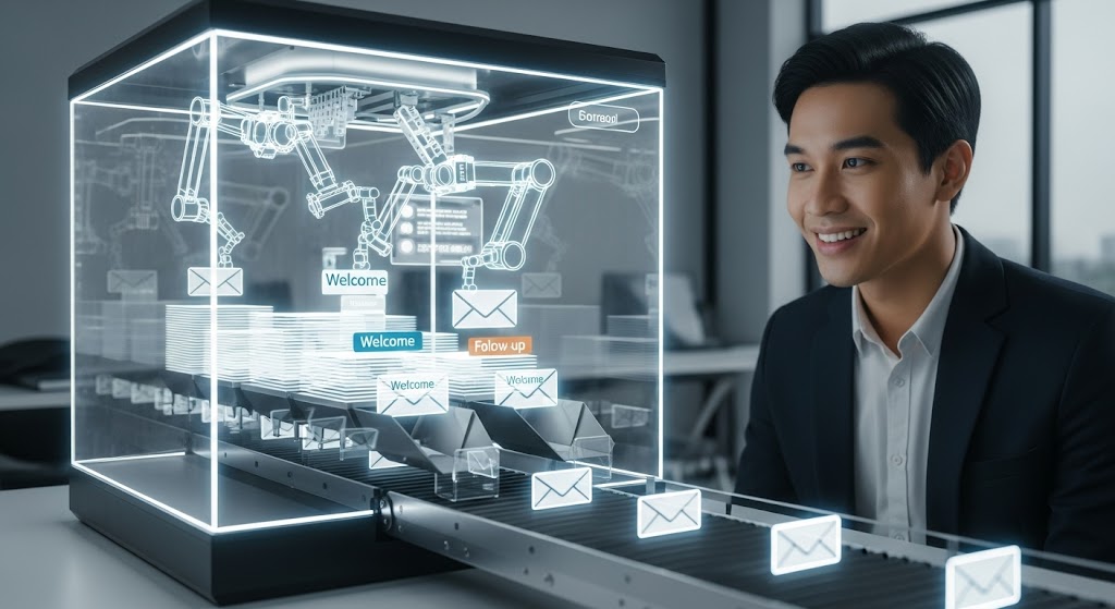 From Visitor to Customer: How to Nurture Leads with Automated Email Marketing (vol.5)